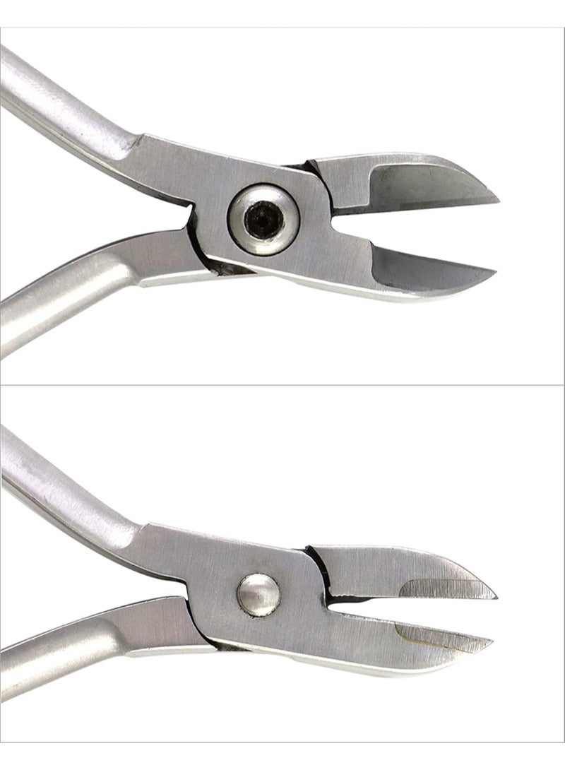 HaLunhi Hard Wire Cutter, Stainless Steel Dentistry Orthodontic Wire Cutting Pliers  - Image 3