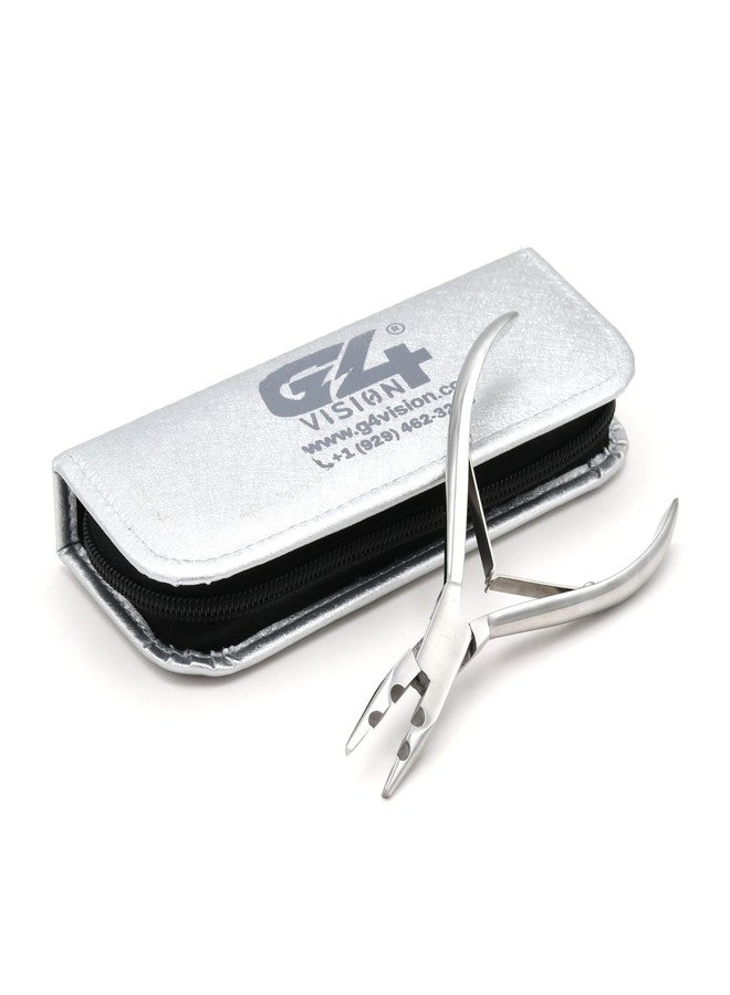 G4 Vision Multi-Function Professional Hair Extension Plier Pro Hair Extension Two Hole Pliers Micro Link Ring Bead Holder Closer - Image 1
