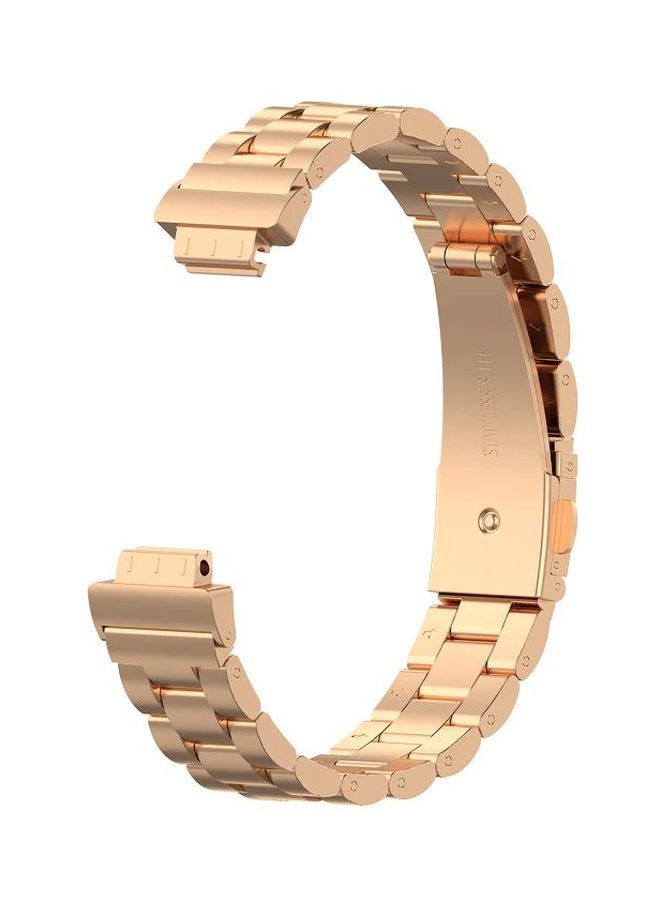 NIBEMINENT Replacement Band For Fitbit Inspire/Inspire Hr Rose Gold - Image 2