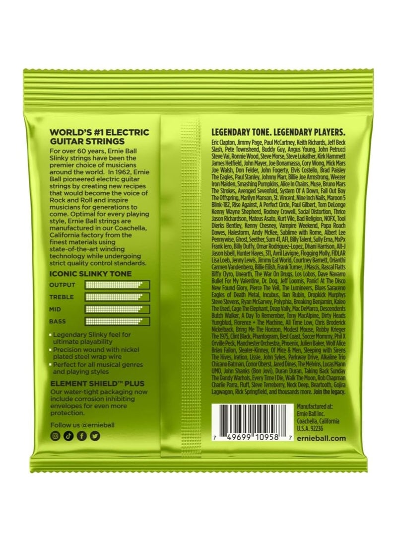 Ernie Ball Ernieball P02629 regular slinky 8-string nickel wound electrictric guitar strings - Image 3