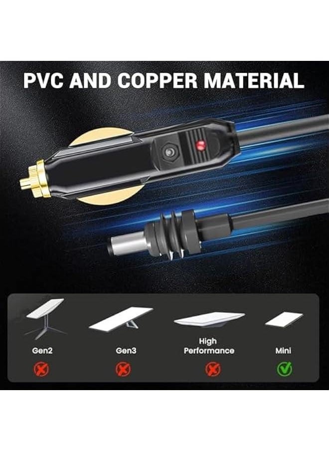 Generic - Starlink Mini DC Power Cable, 18AWG DC Car Power Cable for Starlink Mini, IP68 Waterproof Outdoor DC Car Charger Power Supply Cord Plug and Play for Lorries Ships Trucks Buses(5M) - Image 1