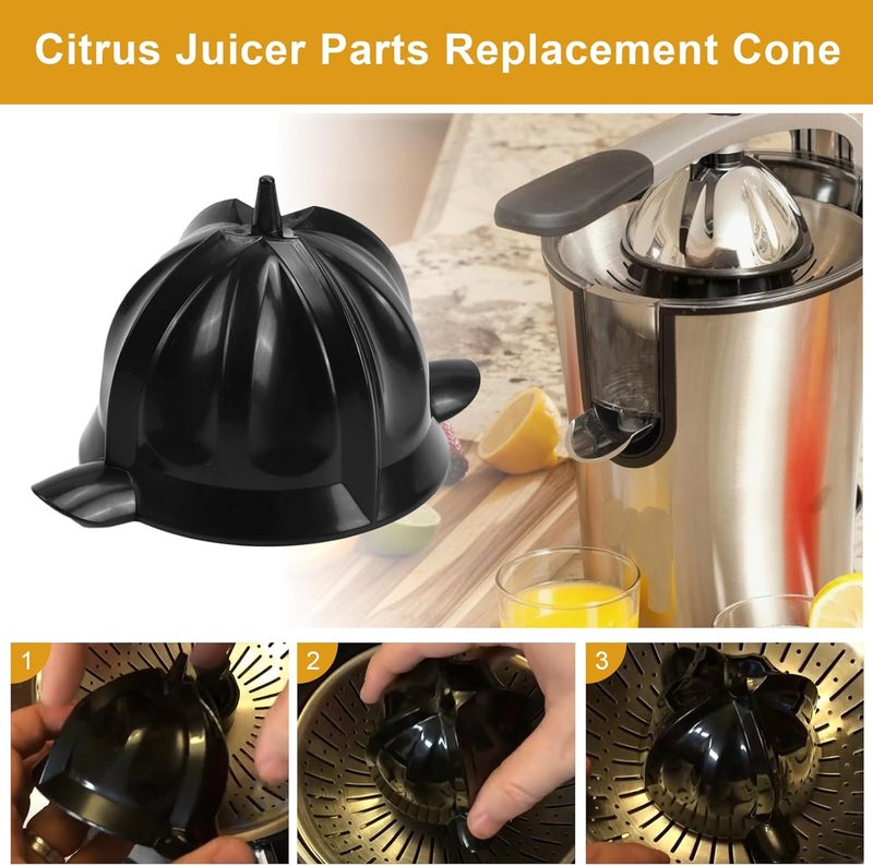 HEBRAR Cone Replacement for Eurolux Citrus Juicer Compatible with ELCJ-1600S ELCJ-1700S ELCJ1900S, Citrus Juicer Parts Replacement - Image 4