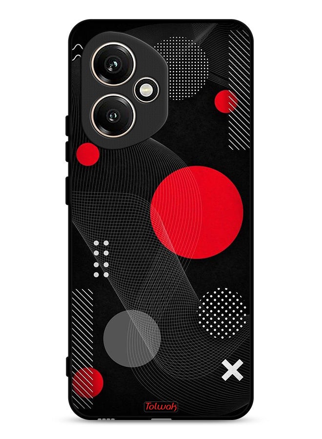 Tolwak Honor 400 Protective Case Cover Round And Cross Shape Pattern - Image 1