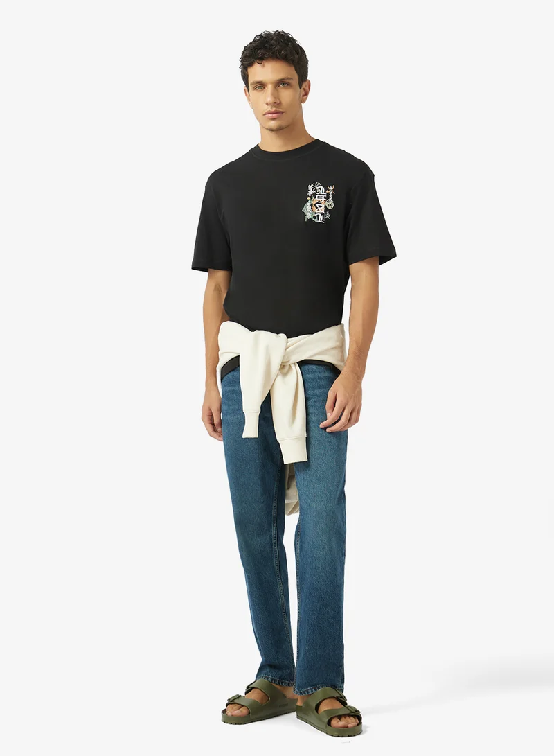 GUESS  Crew Neck Oversized T-Shirt for Men | Best Price UAE
