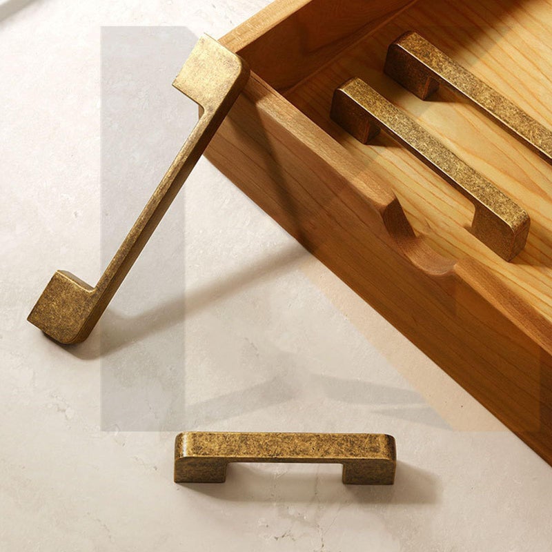 Vintage Zinc Alloy Cabinet Pull Handle 192 Mm Hole Distance Kitchen Cupboard Door Knob - Image 5