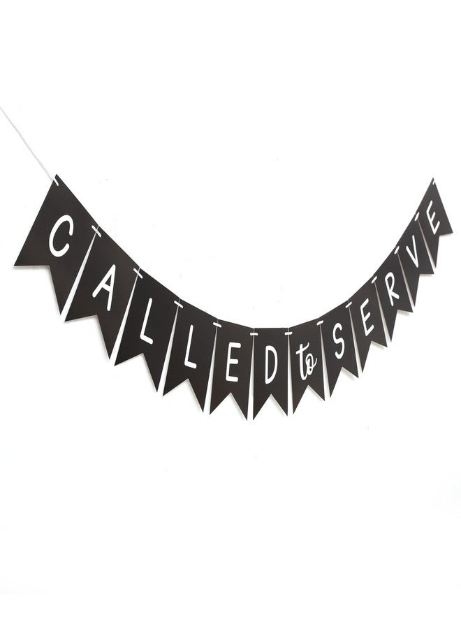 HIKLO Called to Serve Banner - Mission Farewell Garland, Missionary Calling Party Supplies, LDS Mission Call Theme Party Decoration, Mission Call Opening Pennant Banner - Image 1