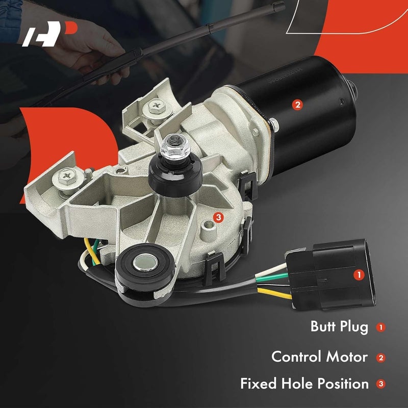 A-Premium Front Windshield Wiper Motor for Chevrolet Cruze 2011-2016 - Image 4