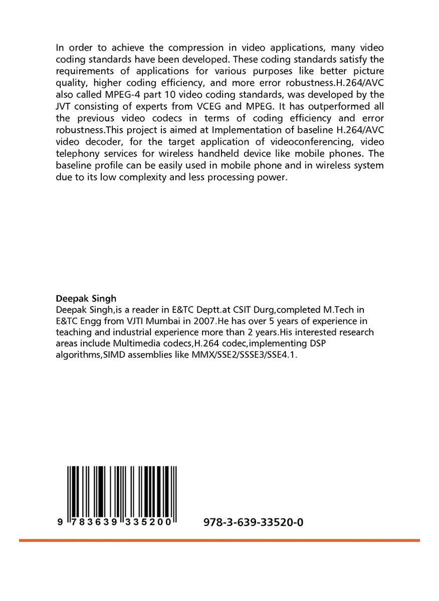 Implementation Of Baseline H.264/AVC Video Decoder  - Image 2