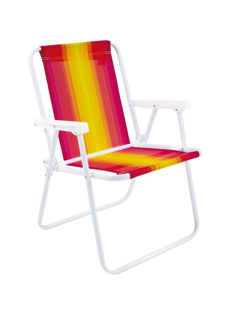 Generic - Folding Camping Chair Picnic Chair Beach Chair Outdoor Chair Multicolor - Image 1