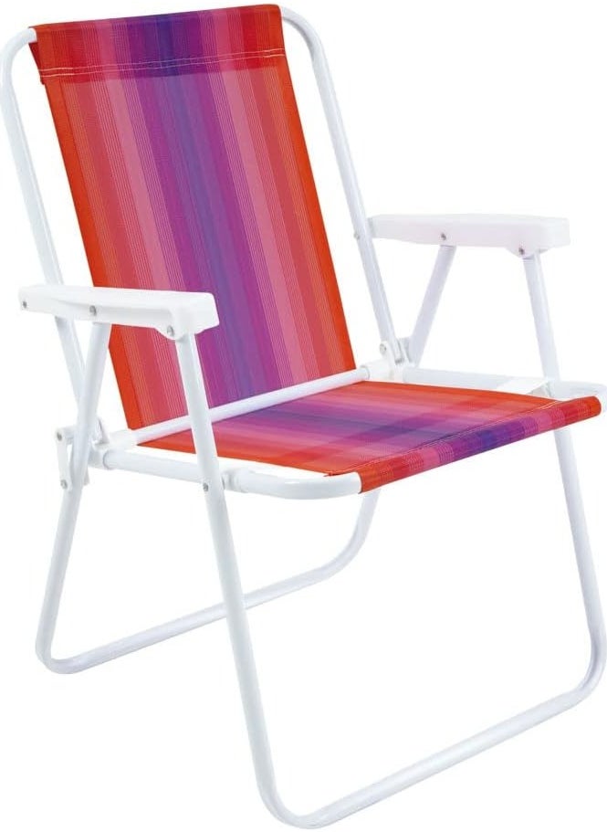 Generic - Folding Camping Chair Picnic Chair Beach Chair Outdoor Chair Multicolor - Image 1