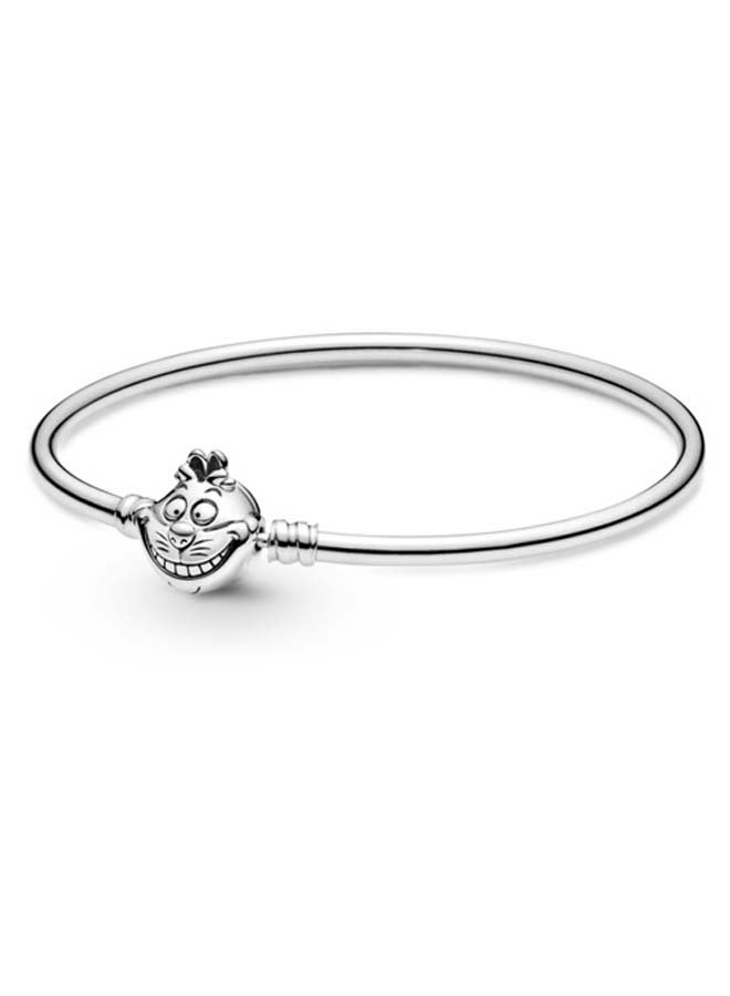 باندورا سوار ديزني أليس في بلاد العجائب من الفضة الإسترليني مع مشبك قطة شيشاير