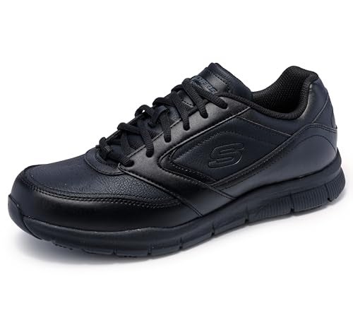 Skechers Men's Nampa, Black, 9 - Image 3