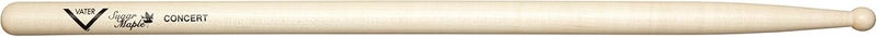 Vater VSMCW Sugar Maple SD1 Concert General Wood Tip Drum Sticks, Pair