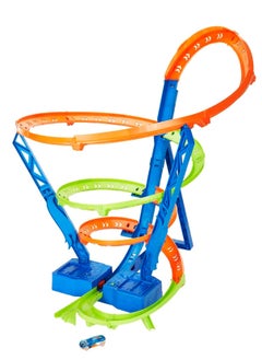 Mattel Games HotWheels Action Spiral Speed Crash Trackset  - Image 2