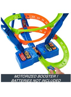 Mattel Games HotWheels Action Spiral Speed Crash Trackset  - Image 4