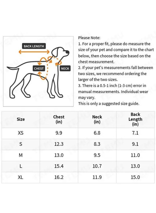 XL Pink Cartoon Dog Vest For Small Medium Pets - Image 2