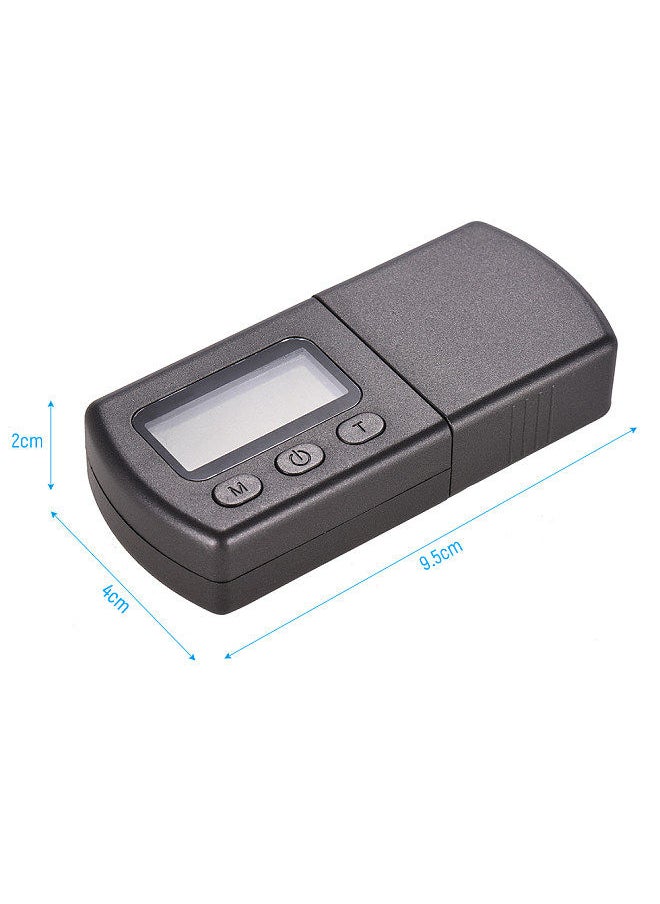 Generic - Mini Turntable Phono LP Stylus Force Scale Gauge ±0.01g Accuracy LCD Display with One 5g Weight Storage Bag - Image 1