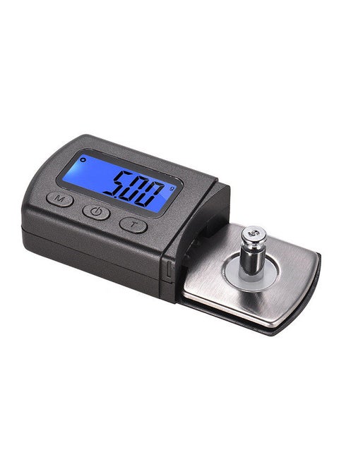 Mini Turntable Phono LP Stylus Force Scale Gauge ±0.01g Accuracy LCD Display with One 5g Weight Storage Bag