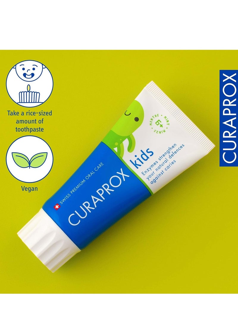 Curaprox Toothpaste For Children Aged 6 Years And Above With Mint Flavour