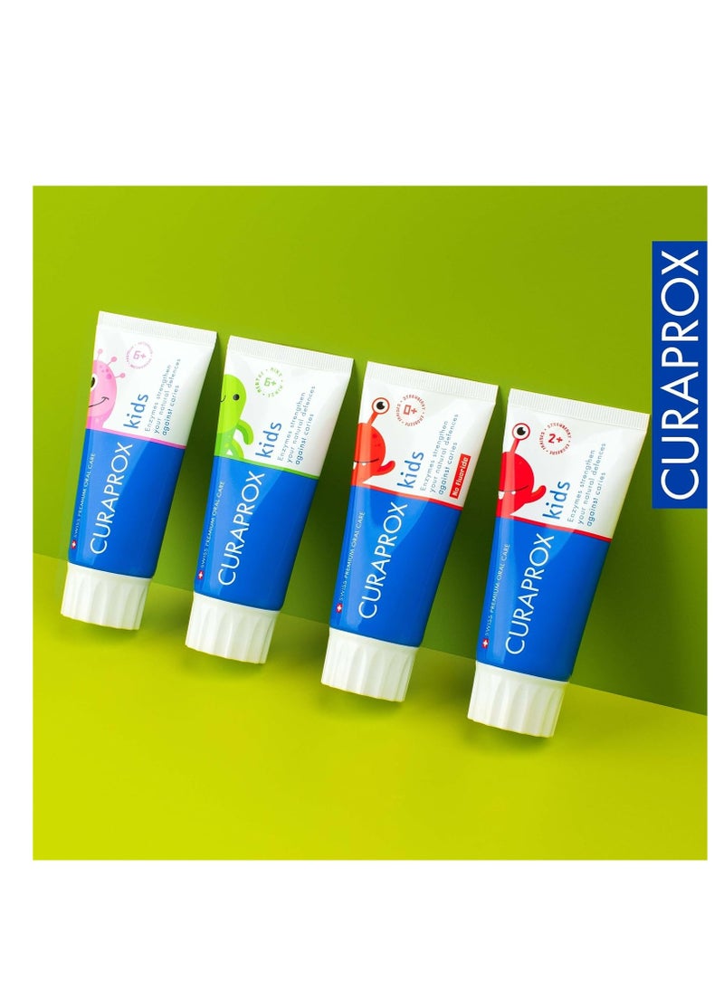 Curaprox Toothpaste For Children Aged 6 Years And Above With Mint Flavour
