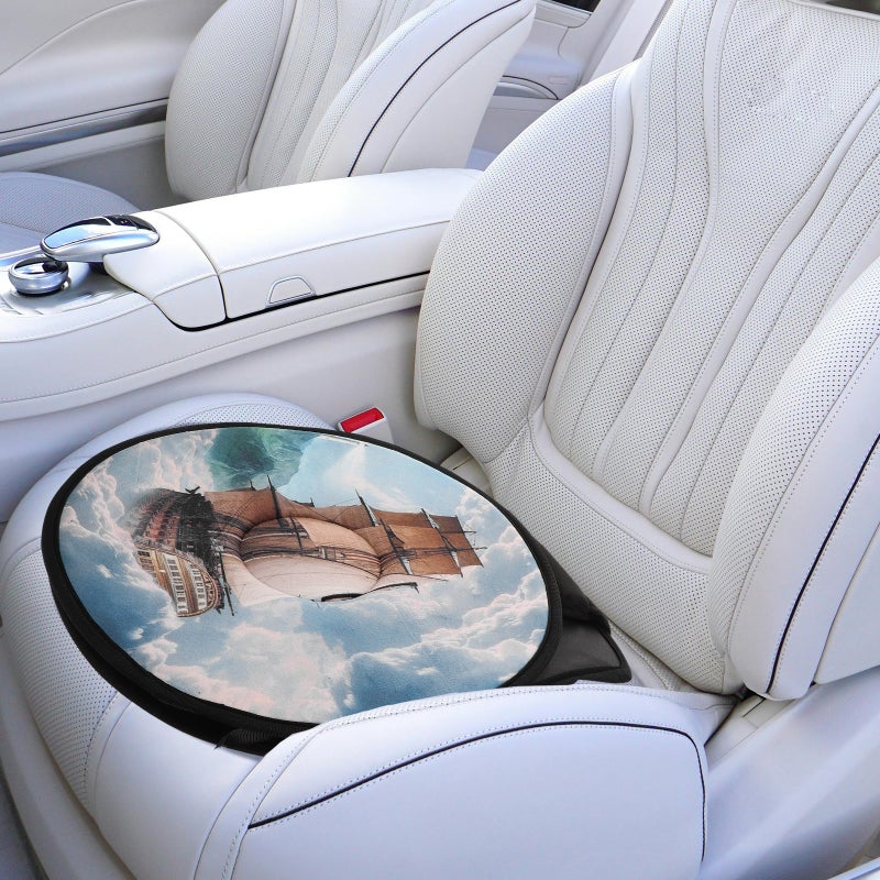 🚗 مقعد سيارة دوار بتصميم مريح لراحة وسهولة الحركة - Image 5