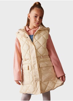 DeFacto Kids Essential Hooded Vest Jacket  - Image 3