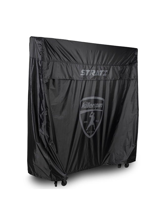 Killerspin MyT Strati Table Cover for Foldable Indoor and Outdoor Table Tennis Tables, 100% Polyester with PVC Coating, Waterproof, Tear-Proof, and UV-Proof Ping Pong Table Cover - Image 1