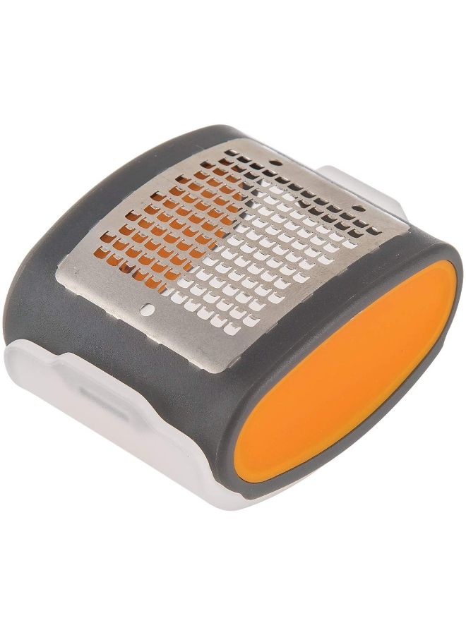 Progressive International PrepWorks Pocket Citrus Zester – Compact, Stainless Steel Zester for Grating Citrus, Easy to Use, BPA-Free, Ergonomic Handle Orange - Image 2