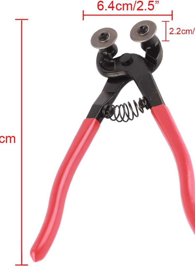 GGOOT Mosaic Cutter Home Hardware Accessories Mosaic Tools YG8 Cemented Carbide Wheeled Cutter Pliers Tool Cutting Wheel Home Hardware for Tile Cutting Glass Ceramic Various Other - Image 3