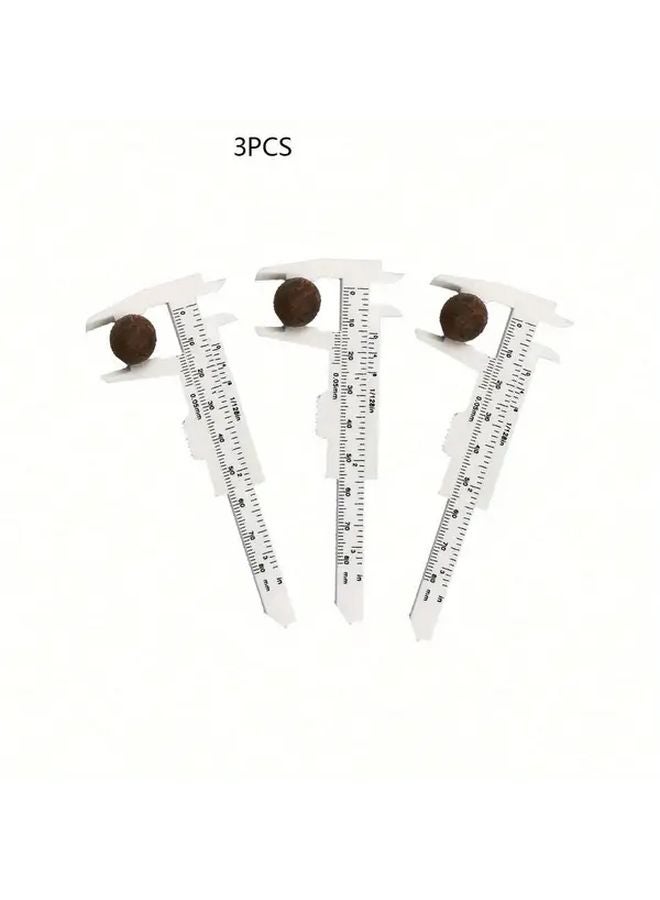 Multicolor High Precision Plastic Micrometer 0 80mm Metric Imperial Dual Scale Tool - Image 1