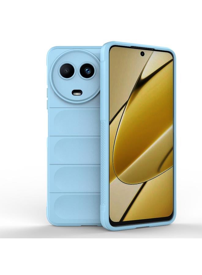 S-TOP Case For Realme 11 5G Global Magic Shield TPU + Flannel Phone Case - Image 1