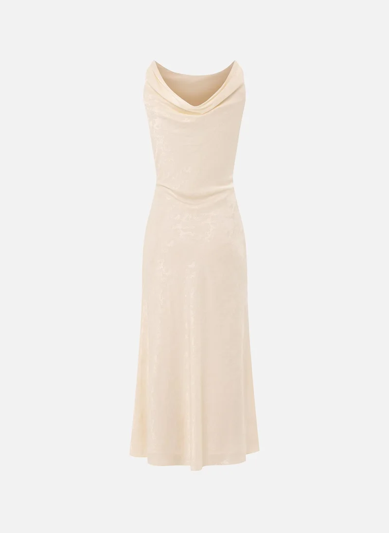 Lichi  Sleeveless midi dress with floral pattern for Women | Best Price UAE