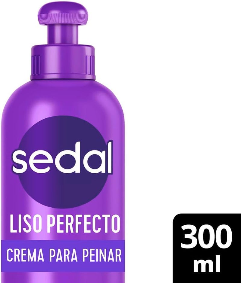 Sedal Liso Perfecto Styling Cream with Hydrolyzed Protein, 300 ml - Image 2