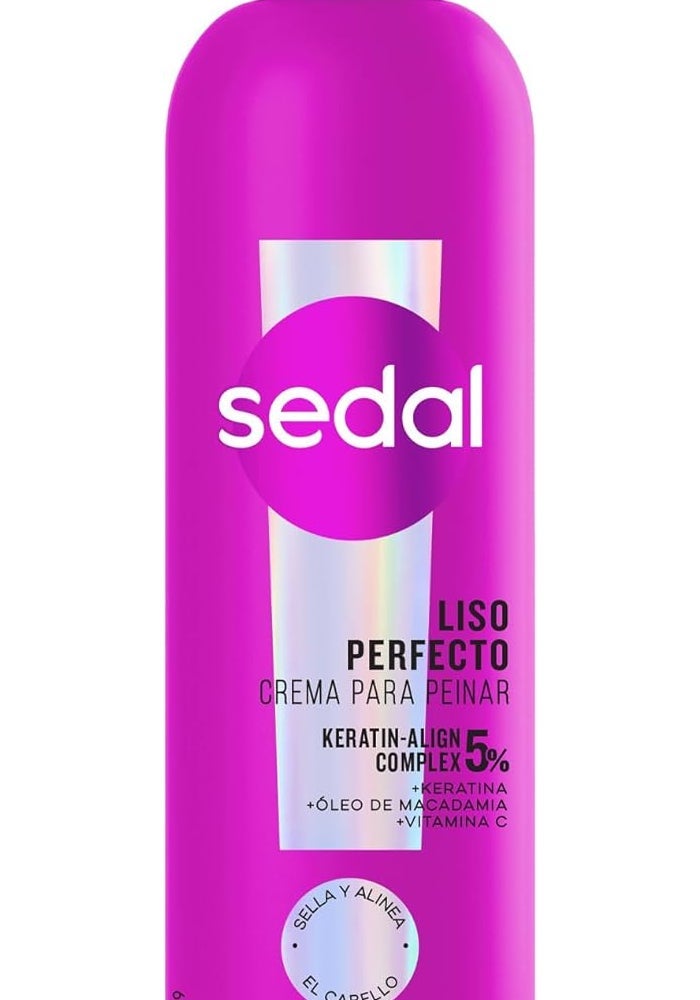 Sedal Liso Perfecto Styling Cream with Hydrolyzed Protein, 300 ml - Image 1