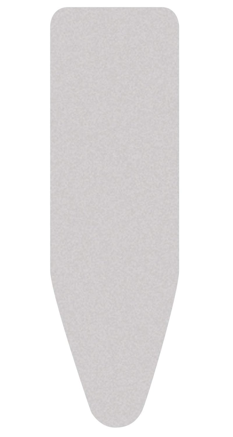 brabantia غطاء طاولة الكي البديل Brabantia الحجم C (49 × 18 بوصة) مع رغوة سميكة ووسادة من اللباد (معدني) سهل التركيب، 100% قطن - Image 1