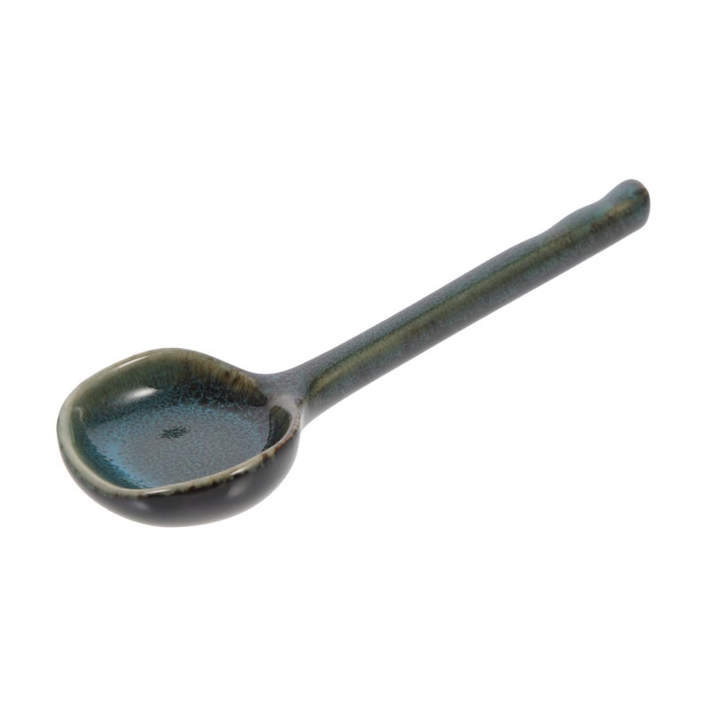 Ergonomic Ceramic Soup Spoon Long Handle Easy Grip Multipurpose Rice Scoop for Parties - Image 2