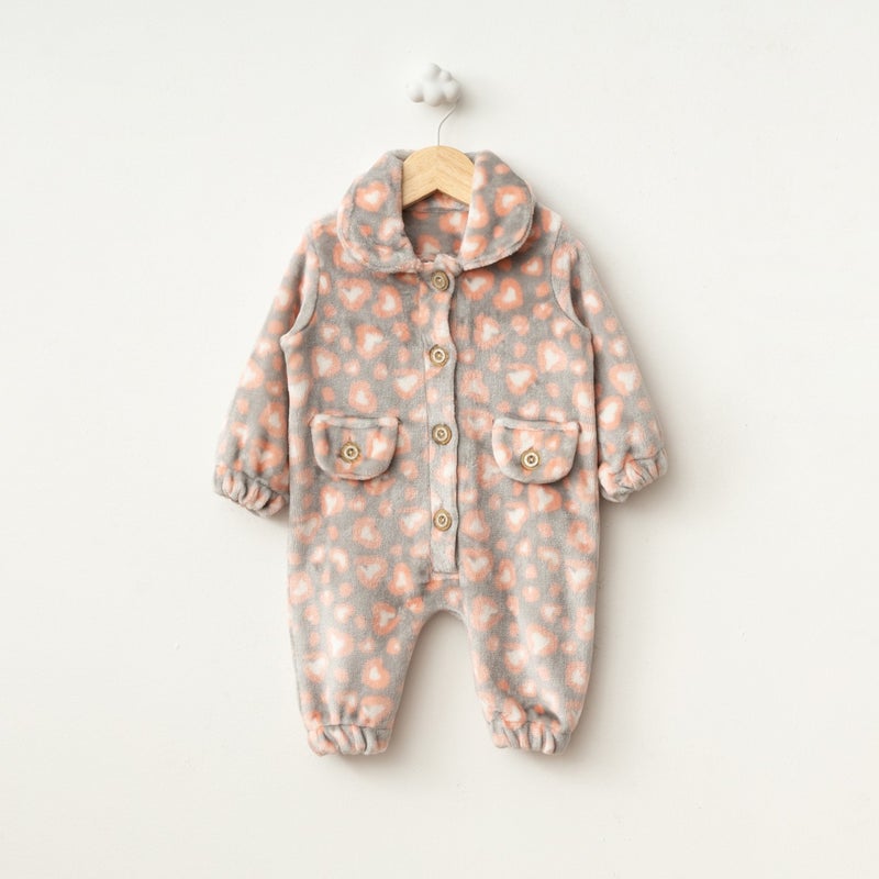 Baby Fou Leopard Printed Jumpsuit - Image 1