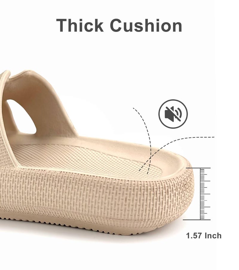 Haifago Cloud Slippers for Womens Soft Foam Recovery Slides, Pillow Cushion Sandals for Women, House Bathroom Dorm Shower Essentials - Image 4
