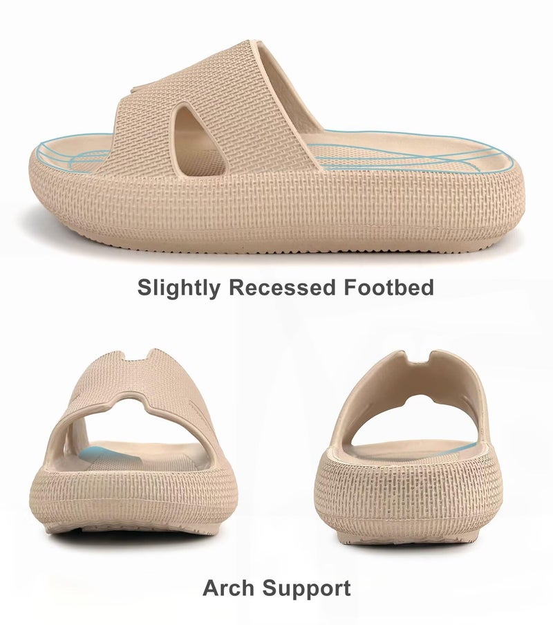 Haifago Cloud Slippers for Womens Soft Foam Recovery Slides, Pillow Cushion Sandals for Women, House Bathroom Dorm Shower Essentials - Image 3
