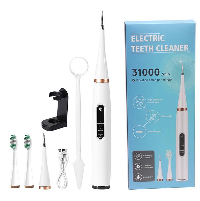 Explosions Electric Toothbrush Scaler Household Portable Dental Calculus Removal Dental Cleaning Dental Cleaning Instrument - Image 1