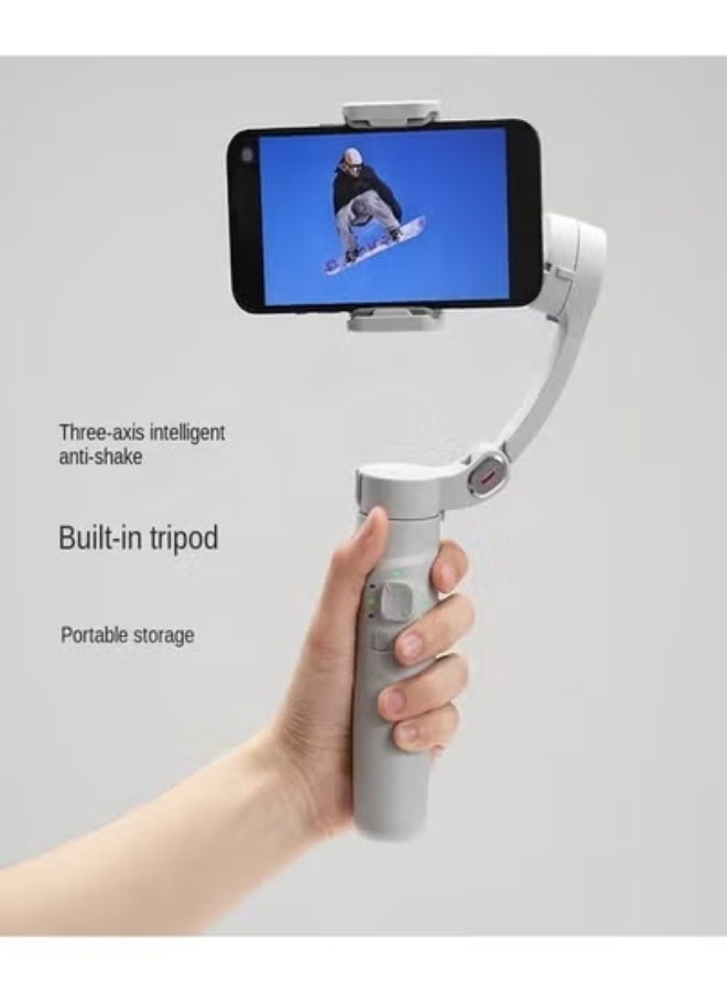Gulf Trend M1 3-Axis Foldable Smartphone Gimbal Stabilizer with Intelligent Tracking, Handheld Phone Video Stabilizer for Smooth Recording, Vlogging, Reels, Live Streaming, Photography & Content Creation - Image 1