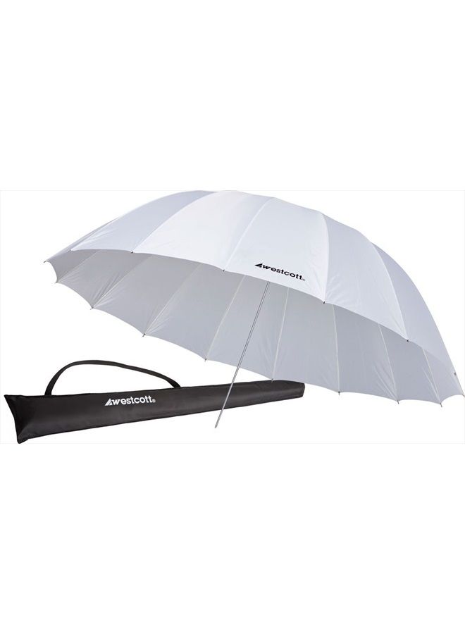 Westcott 4632 7-Feet White Diffusion Parabolic Umbrella - Image 1