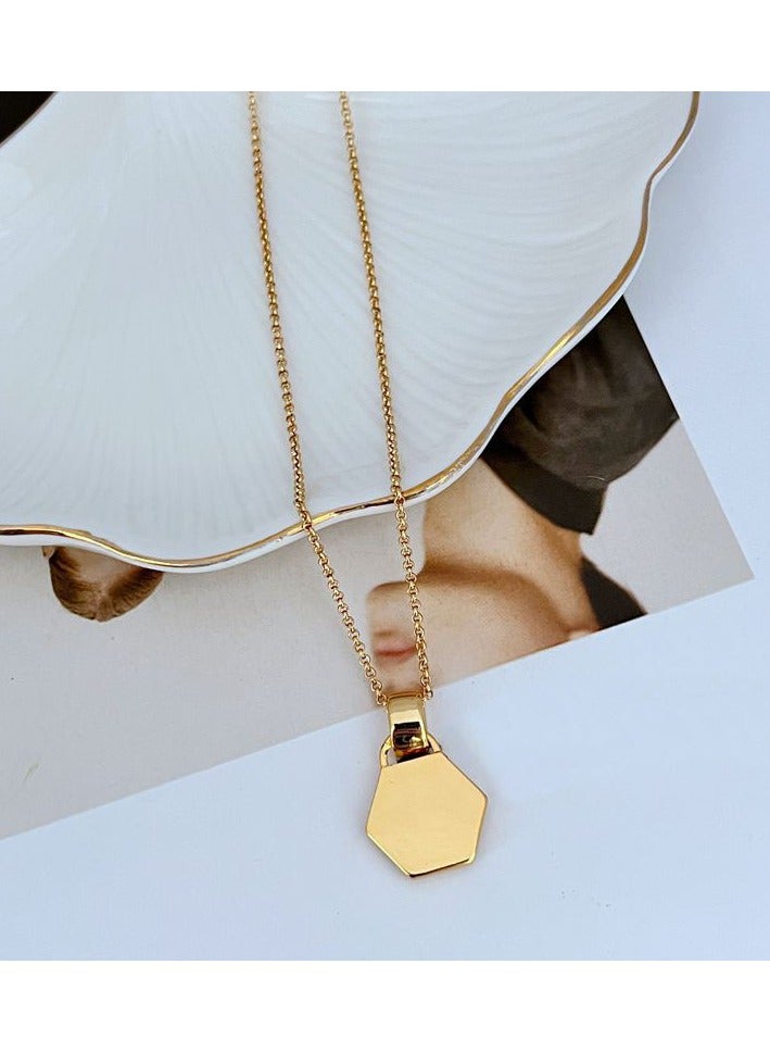 Women's necklace temperament, light luxury, niche design metal necklace  - Image 2