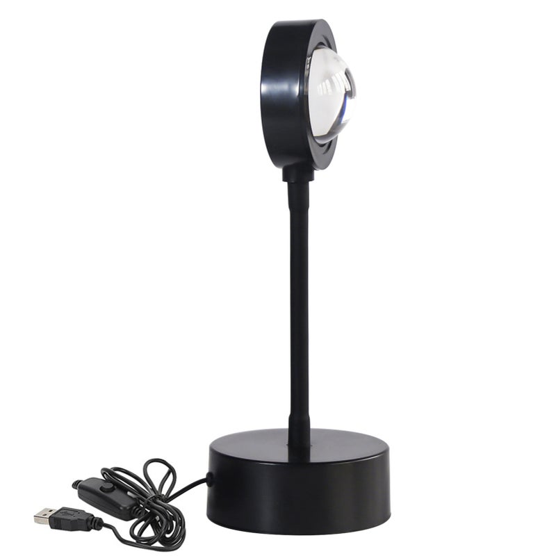 Sunset Projection Lamp Sunset Lamp Sun Light Romantic Visual Night Light for Living Room USB Charging - Image 4