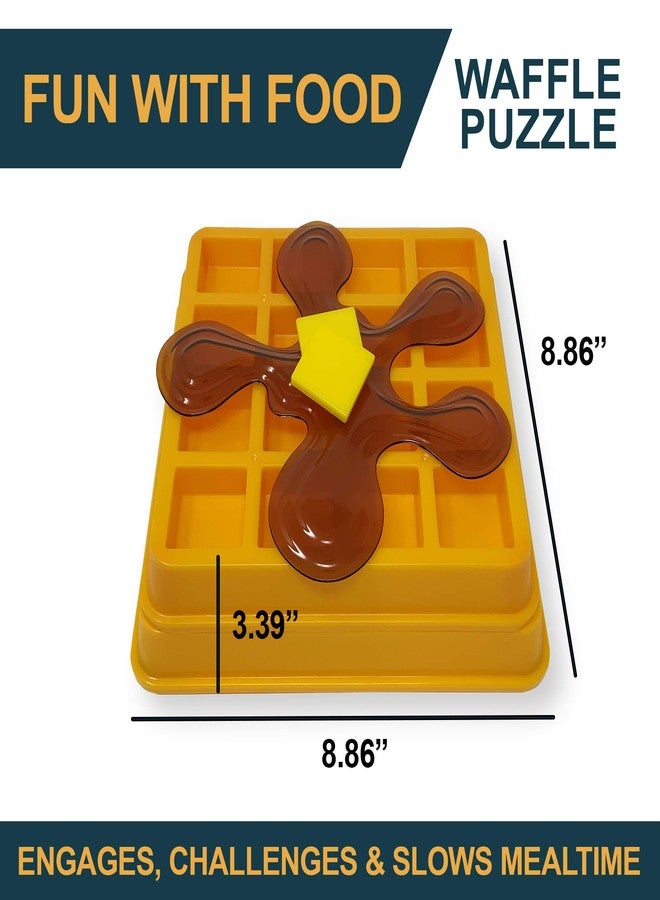 Our Pets Waffle Interactive Puzzle Game Dog Toys (Dog Puzzle Toy-Great Alternative to Snuffle Mat for Dogs and Slow Feeder Bowls) Cat Puzzles & Interactive Toys for Treats - Image 3