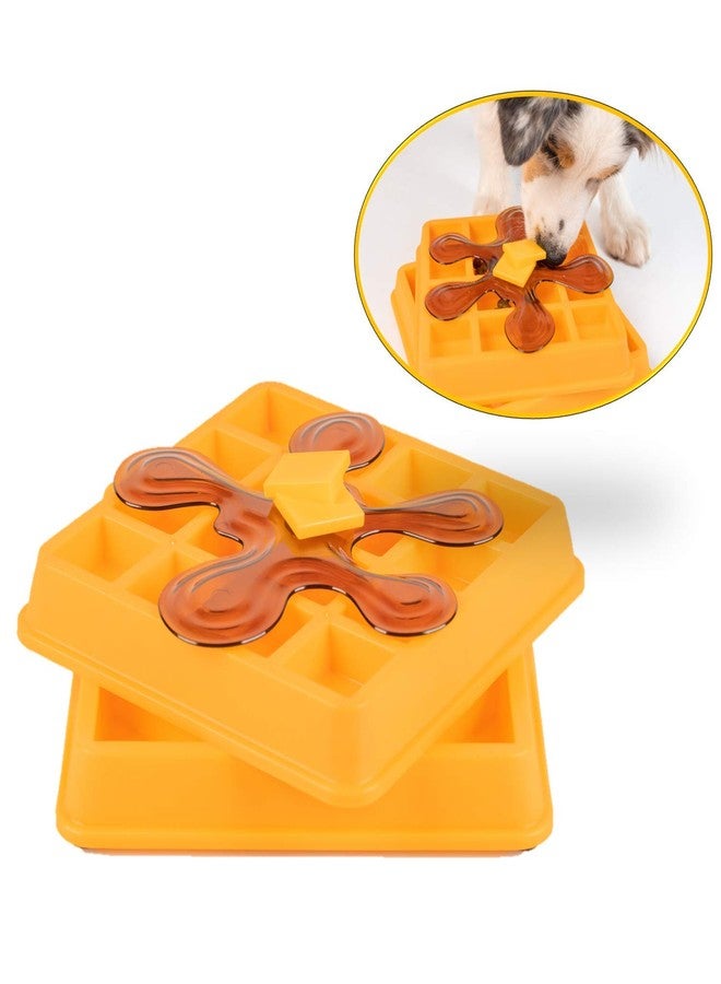 Our Pets Waffle Interactive Puzzle Game Dog Toys (Dog Puzzle Toy-Great Alternative to Snuffle Mat for Dogs and Slow Feeder Bowls) Cat Puzzles & Interactive Toys for Treats - Image 1