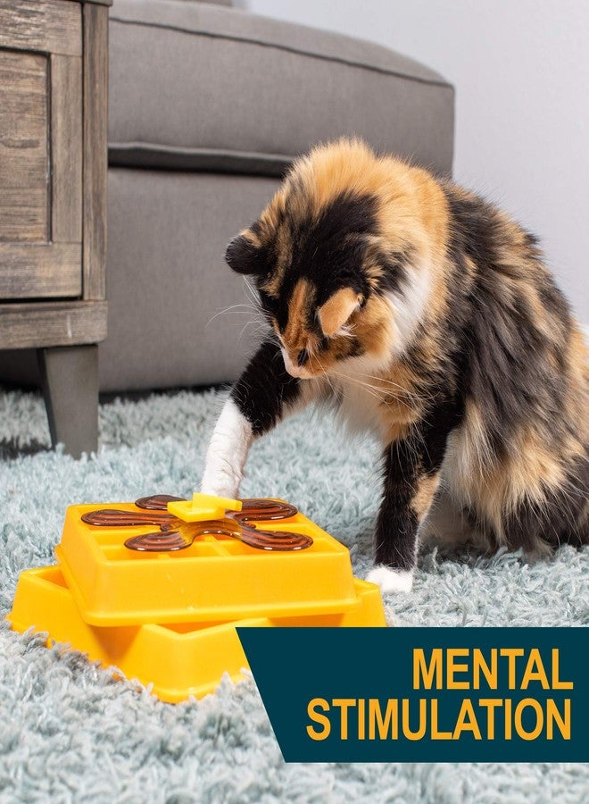 Our Pets Waffle Interactive Puzzle Game Dog Toys (Dog Puzzle Toy-Great Alternative to Snuffle Mat for Dogs and Slow Feeder Bowls) Cat Puzzles & Interactive Toys for Treats - Image 4