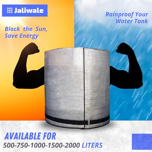 WNE Jaliwale Water Tank Insulation Cover, Water Tank Cover Roof Top Thermal Water Tank Jacket, Triple Layer Insulation Cover to Protect from Hot and Cold Weather (500 Liters) - Image 5