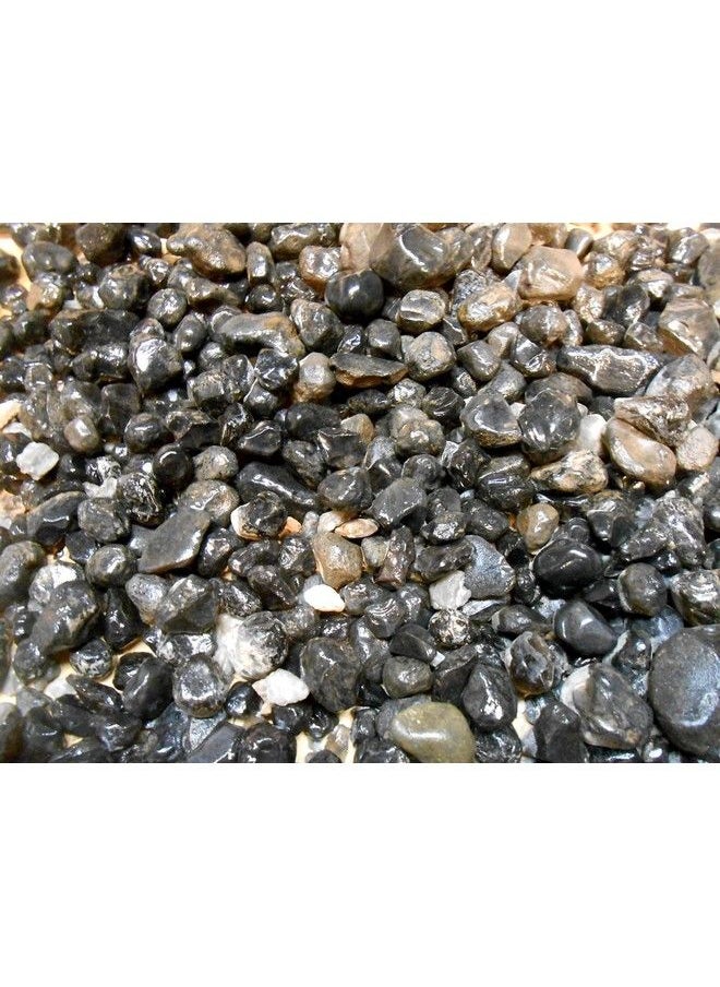 Generic - Rock Tumbler Gem Refill Kit New Mexico Apache Tears Black Obsidian (Volcanic Glass) Mix Rough 8 Oz - Image 1