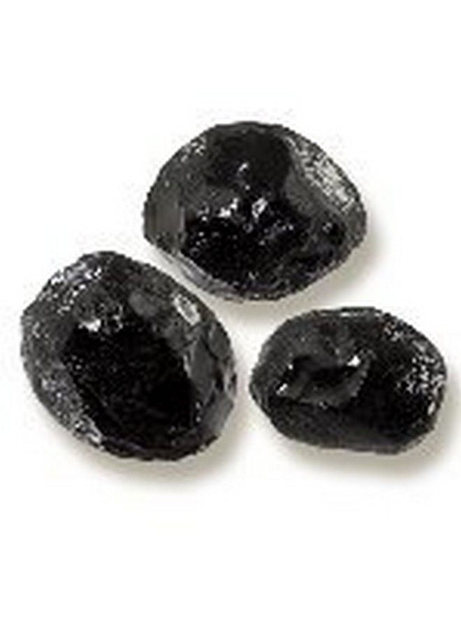 Generic - Rock Tumbler Gem Refill Kit New Mexico Apache Tears Black Obsidian (Volcanic Glass) Mix Rough 8 Oz - Image 1